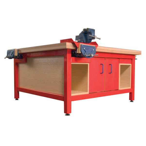DT Craft Bench with Cupboard